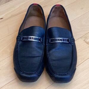 Guess Black slip on, loafers for men. Size 9.5